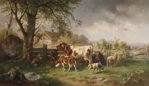 Idyll på gården